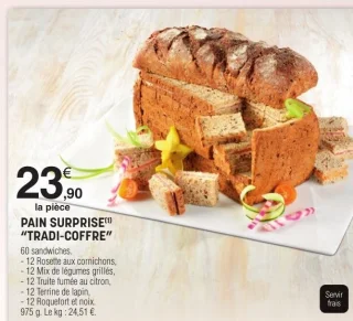 Pain surprise "Tradi-Coffre"