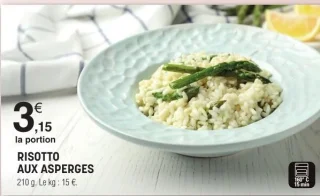 Risotto aux asperges