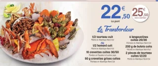 Plateau de fruits de mer Le Transbordeur