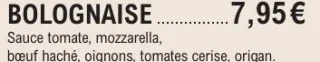 Pizza Bolognaise E.Leclerc