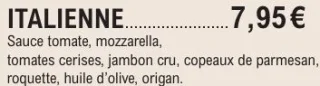 Pizza Italienne E.Leclerc