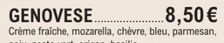 Pizza Genovese E.Leclerc