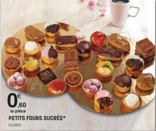 Petits fours sucrés