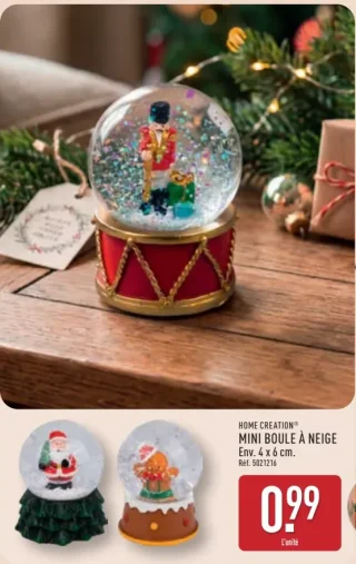 Mini boule à neige Home Creation