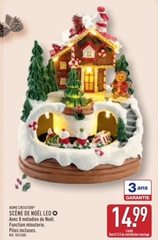 Scène de Noël LED Home Creation