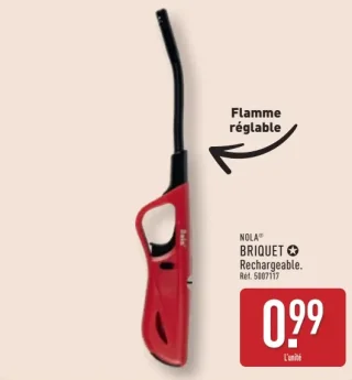 Briquet rechargeable Nola