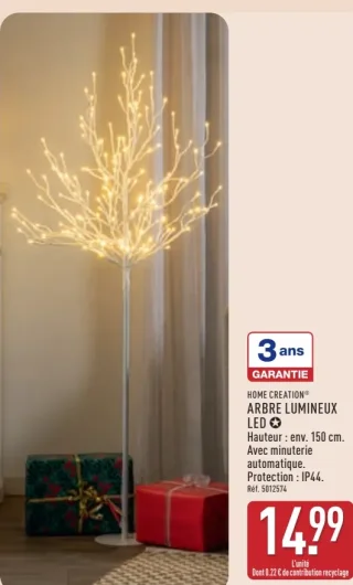 Arbre lumineux LED Home Creation