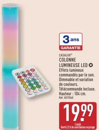 CASALUX® COLONNE LUMINEUSE LED