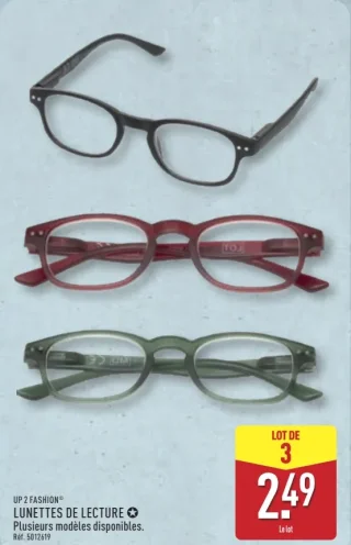 Lunettes de lecture UP 2 FASHION