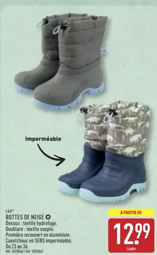 Bottes de neige L&D®