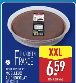 DESSERISSIMES® Moelleux au chocolat
