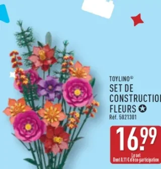 Set de construction fleurs Toylino