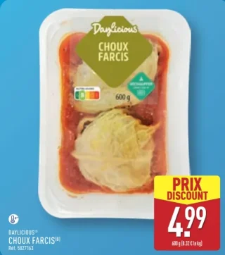 Choux farcis Daylicious