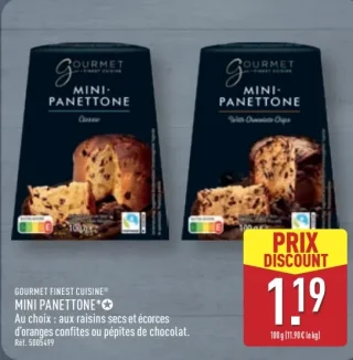 Mini Panettone Gourmet Finest Cuisine