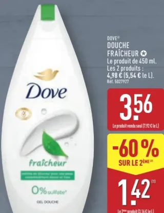 Gel douche Douche Fraîcheur Dove