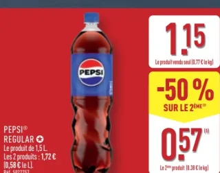 Soda Pepsi Regular 1,5 L
