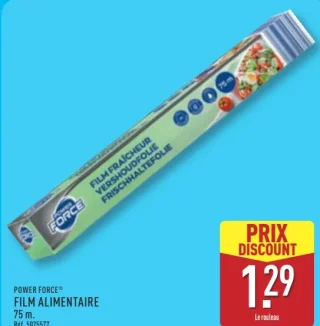 POWER FORCE Film alimentaire 75 m