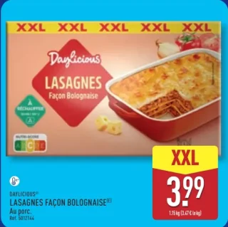 Lasagnes façon bolognaise Daylicious