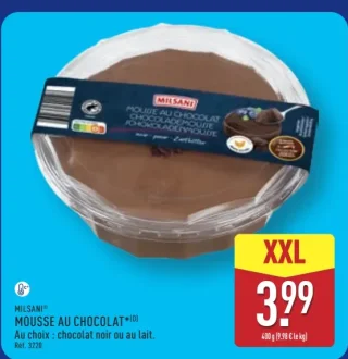 Mousse au chocolat Milsani