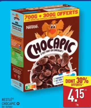 Nestlé Chocapic 700g + 300g offerts
