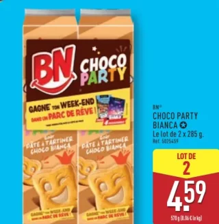 BN Choco Party Bianca Lot de 2