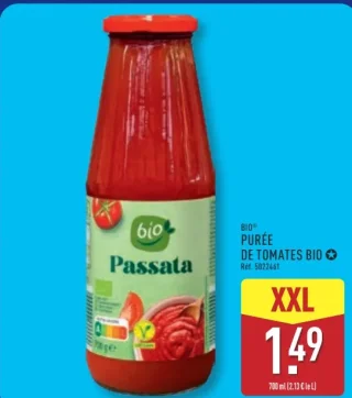 Purée de tomates BIO Bio
