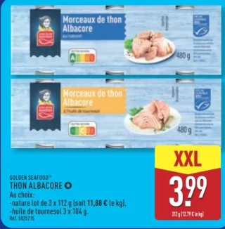 Thon albacore Golden Seafood