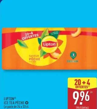 Ice tea pêche Lipton