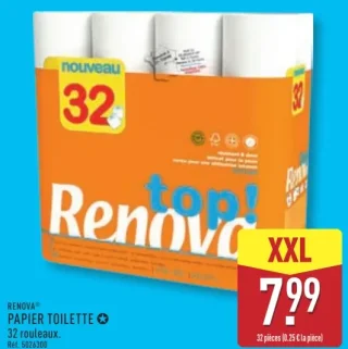 Papier toilette Renova top!