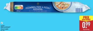 Pâte à pizza fine et ronde Cucina