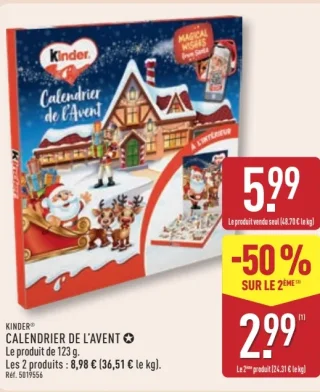 Kinder Calendrier de l'Avent