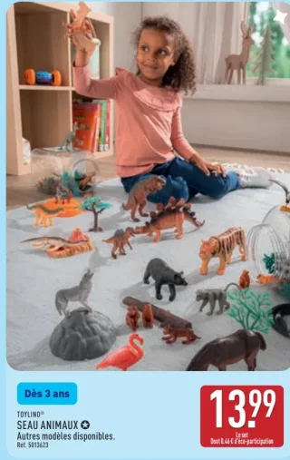 Seau animaux Toylino