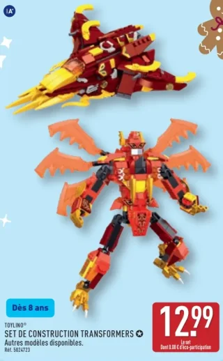 TOYLINO Set de construction Transformers