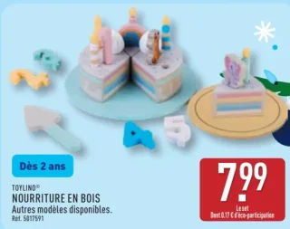 Nourriture en bois Toylino