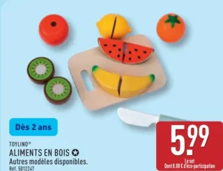 Aliments en bois Toylino