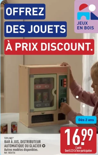 Bar à jus, distributeur automatique ou glacier Toylino