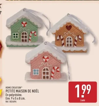 Petite maison de Noël Home Creation
