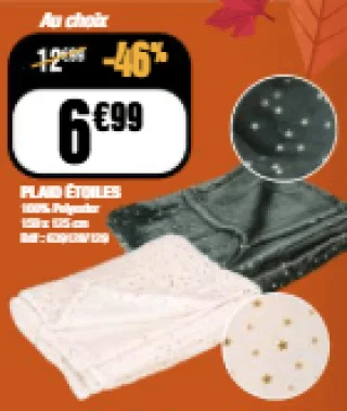 Plaid étoiles Kokoon