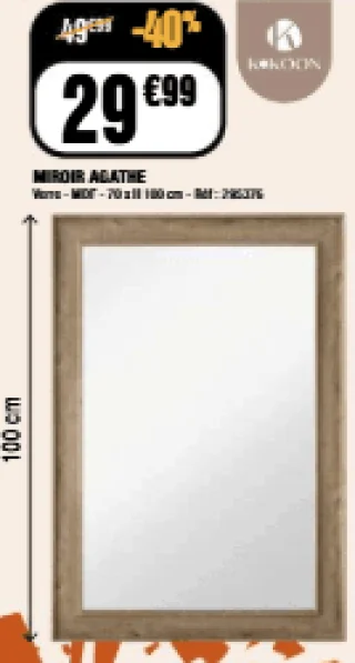 Miroir Agathe Kokoon