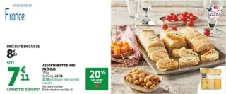 Assortiment de mini préfous