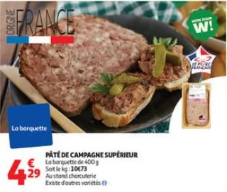 Pâté de campagne supérieur