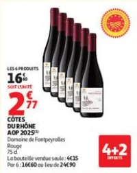 Côtes du rhône aop 2025