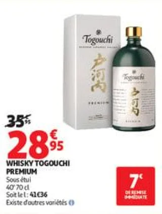 Whisky togouchi premium 