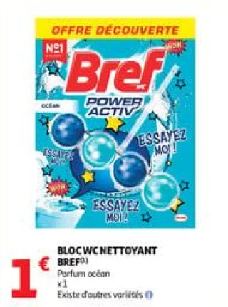Bloc wc nettoyant bref