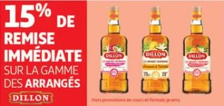 15% de remise immédiate sur la gamme des arrangés 