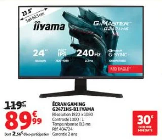 Écran gaming g2471hs-b1