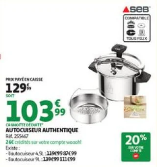 Autocuiseur authentique