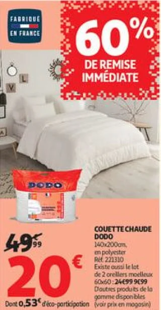 Couette chaude dodo