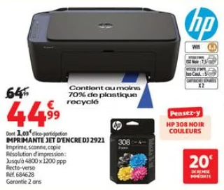 Imprimante jet d'encre dj 2921