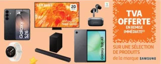0€   sur la gamme samsung 